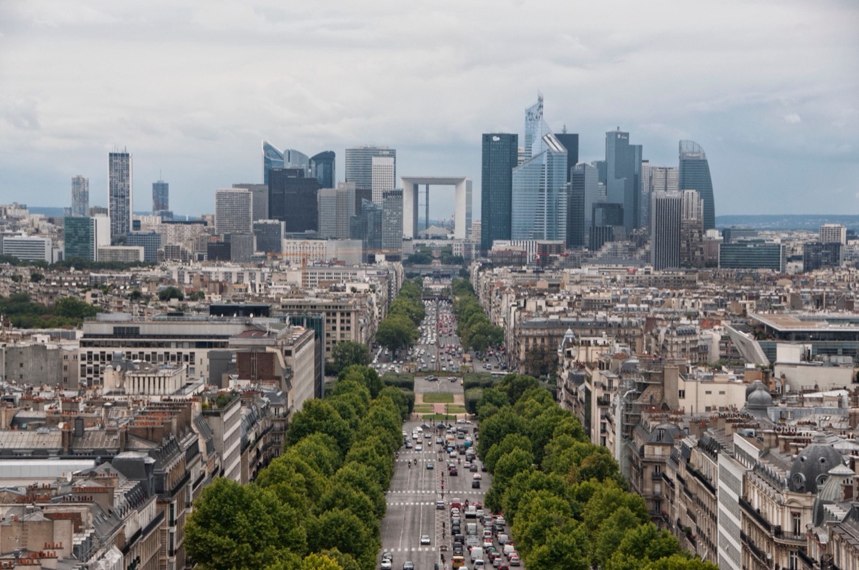 La Défense business district, Paris, France